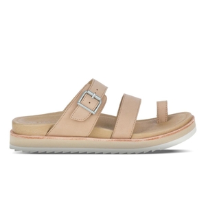 Claquette Merrell Juno Buckle Beige Femme | P.U.PXOH